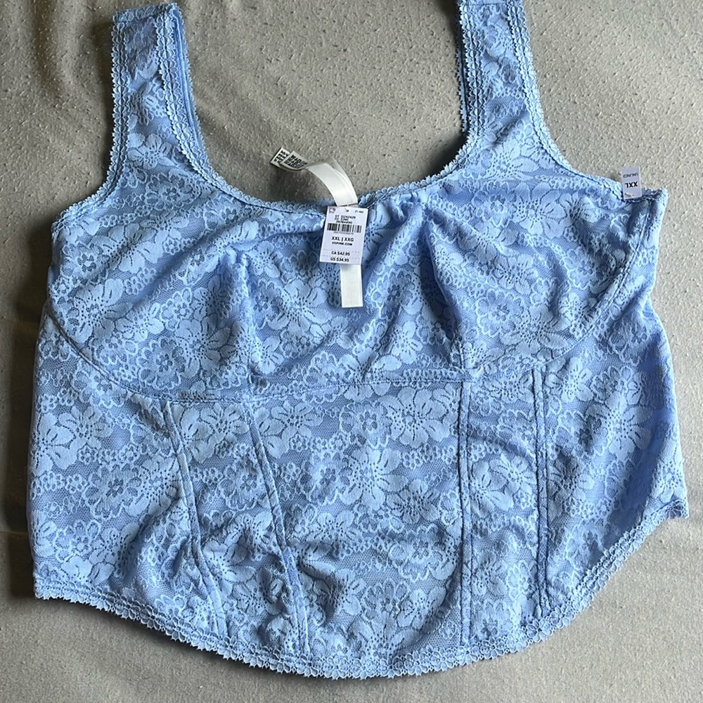PINK cropped tank